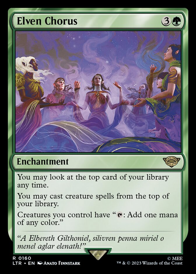 Elven Chorus (Universes Beyond: The Lord of the Rings: Tales of Middle-earth) 