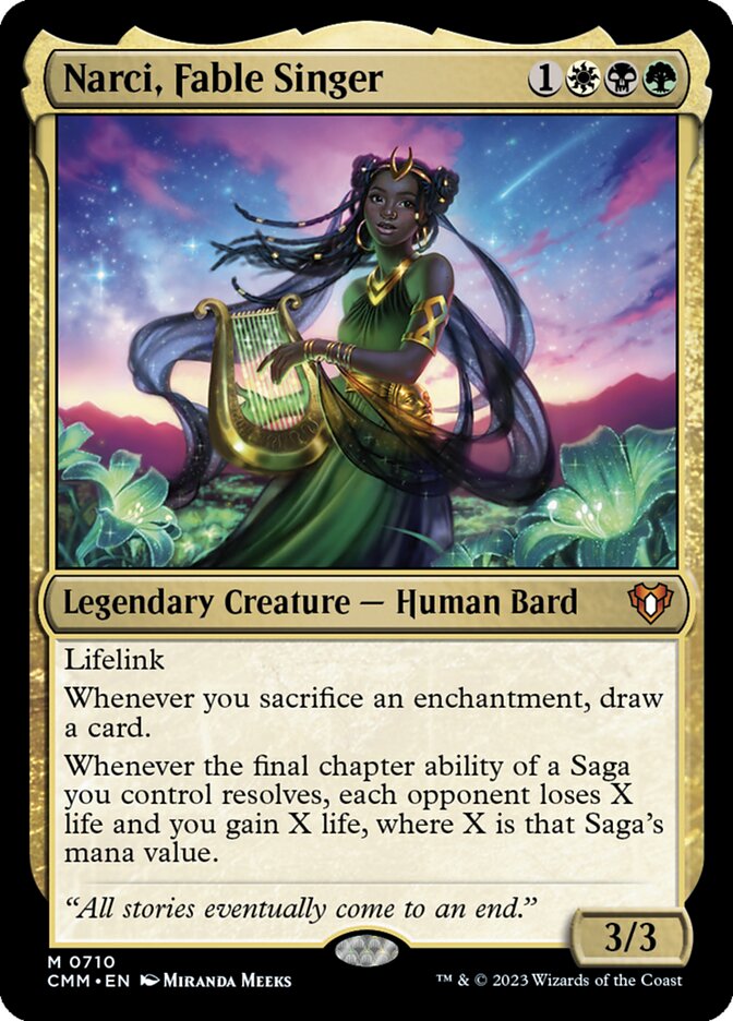 Narci, Fable Singer (Commander Masters)  - undefined
