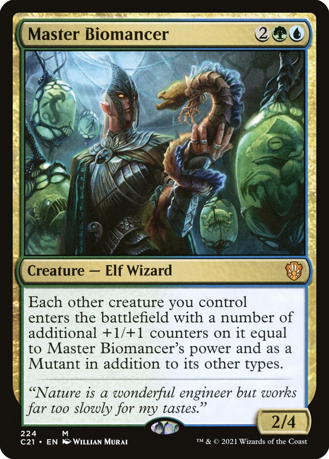 Master Biomancer (Commander 2021) 