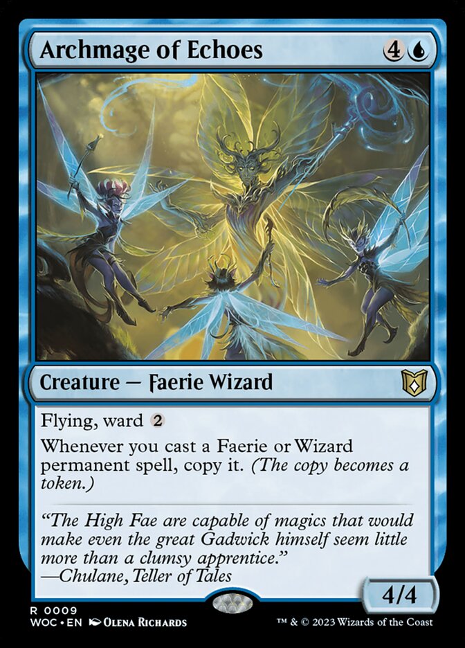 Archmage of Echoes (Commander: Wilds of Eldraine) 