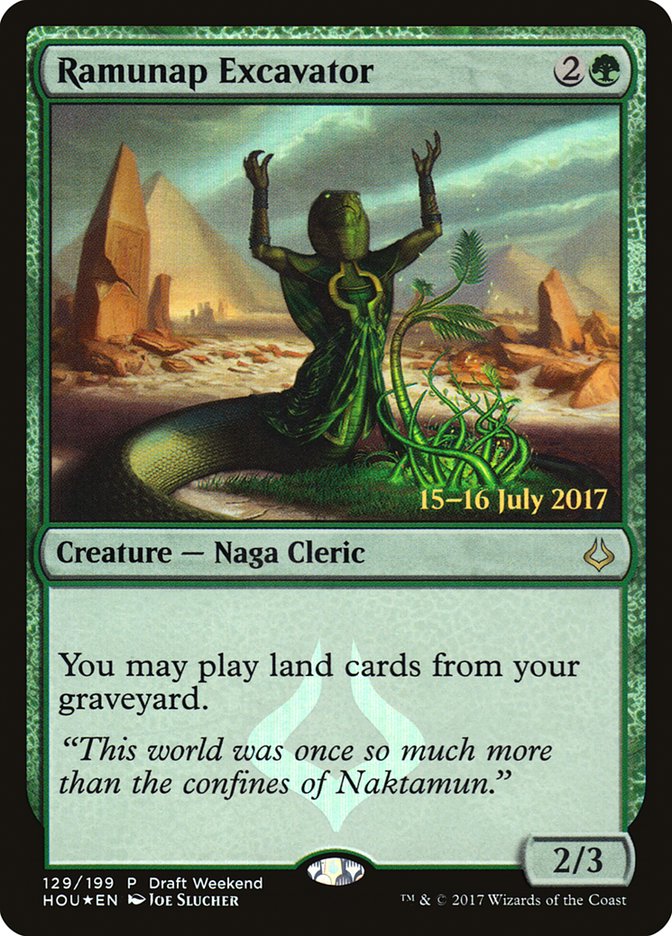 Ramunap Excavator Draft Weekend 129 (Launch Party & Release Event Promos)  - Foil