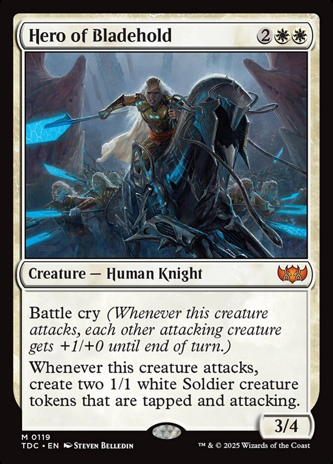 Hero of Bladehold 119 (Commander: Tarkir: Dragonstorm) 