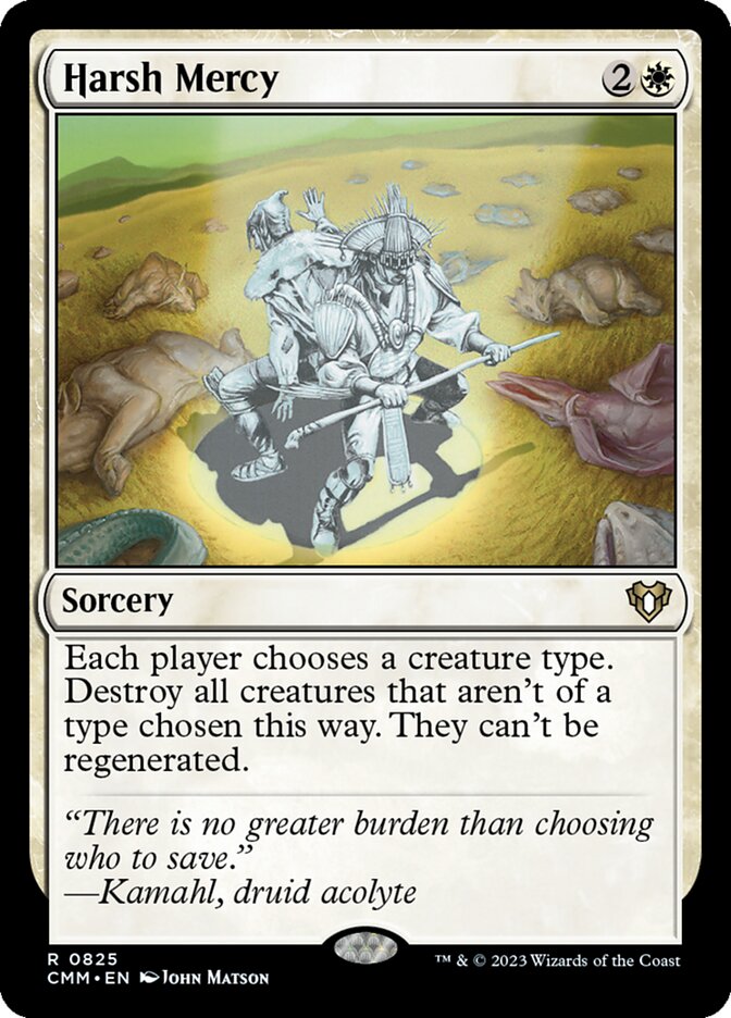 Harsh Mercy (Commander Masters) 