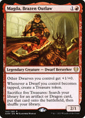 Magda, Brazen Outlaw 142 (Kaldheim) 