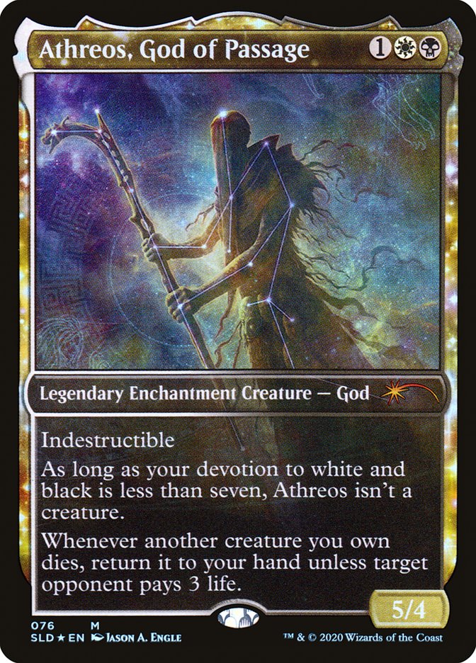 Athreos, God of Passage 76/1 (Secret Lair Drop Series)  - Showcase Foil