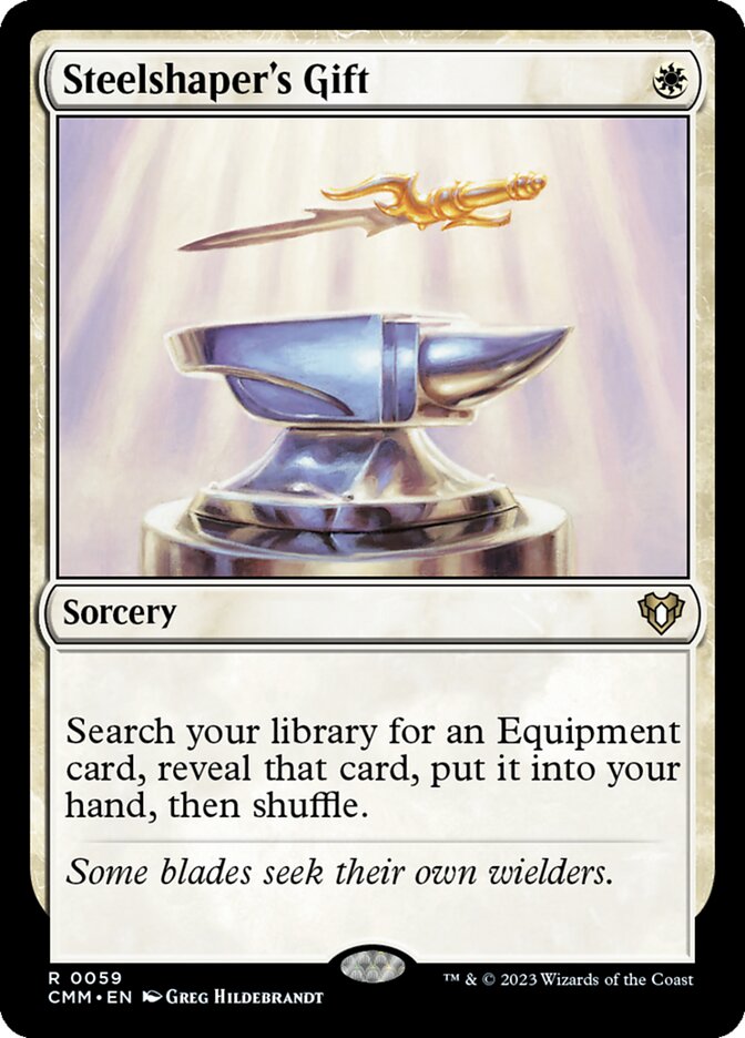 Steelshaper's Gift (Commander Masters) 
