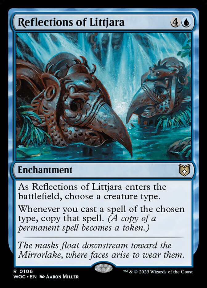 Reflections of Littjara (Commander: Wilds of Eldraine) 