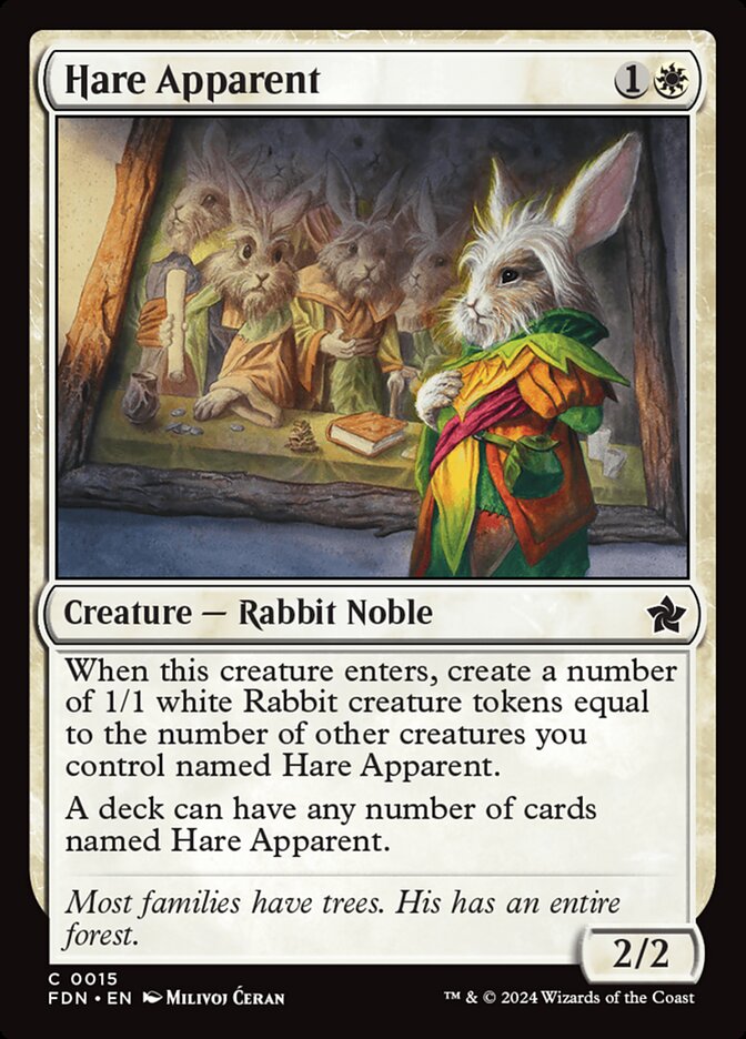 Hare Apparent (Foundations)  - undefined