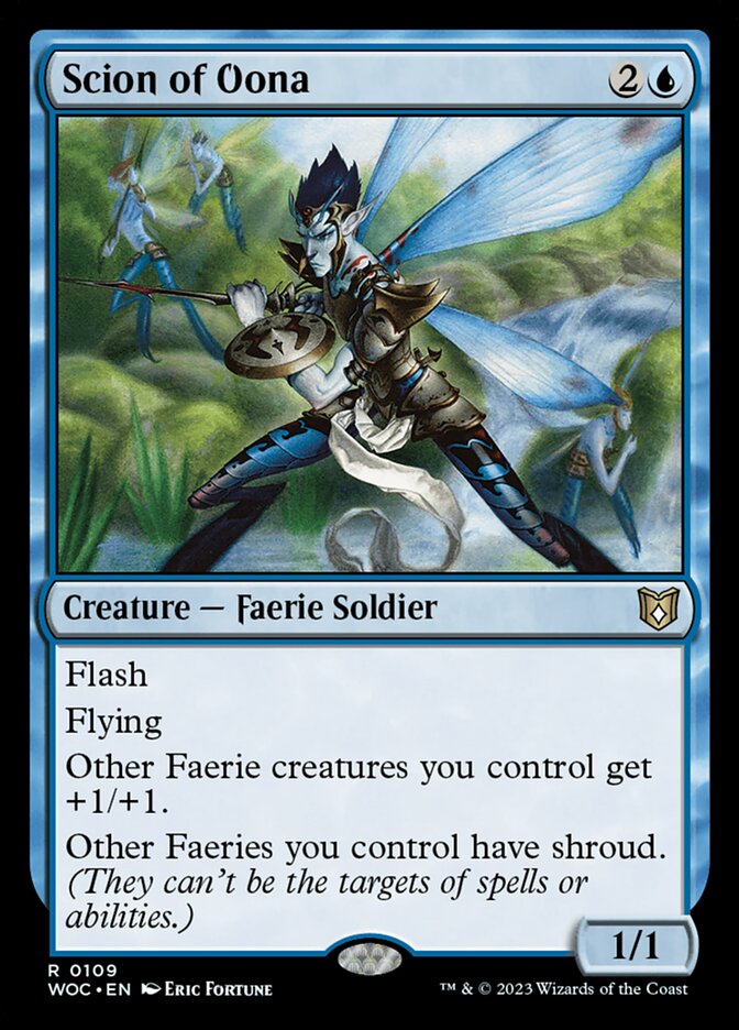 Scion of Oona (Commander: Wilds of Eldraine) 