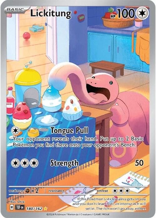 Lickitung 180 162 (SV05: Temporal Forces)  - Holofoil