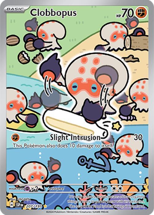 Clobbopus 207 191 (SV08: Surging Sparks)  - Holofoil