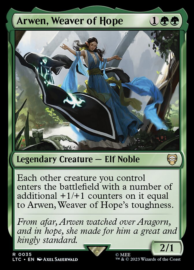 Arwen, Weaver of Hope 35 (Commander: The Lord of the Rings: Tales of Middle-earth) 