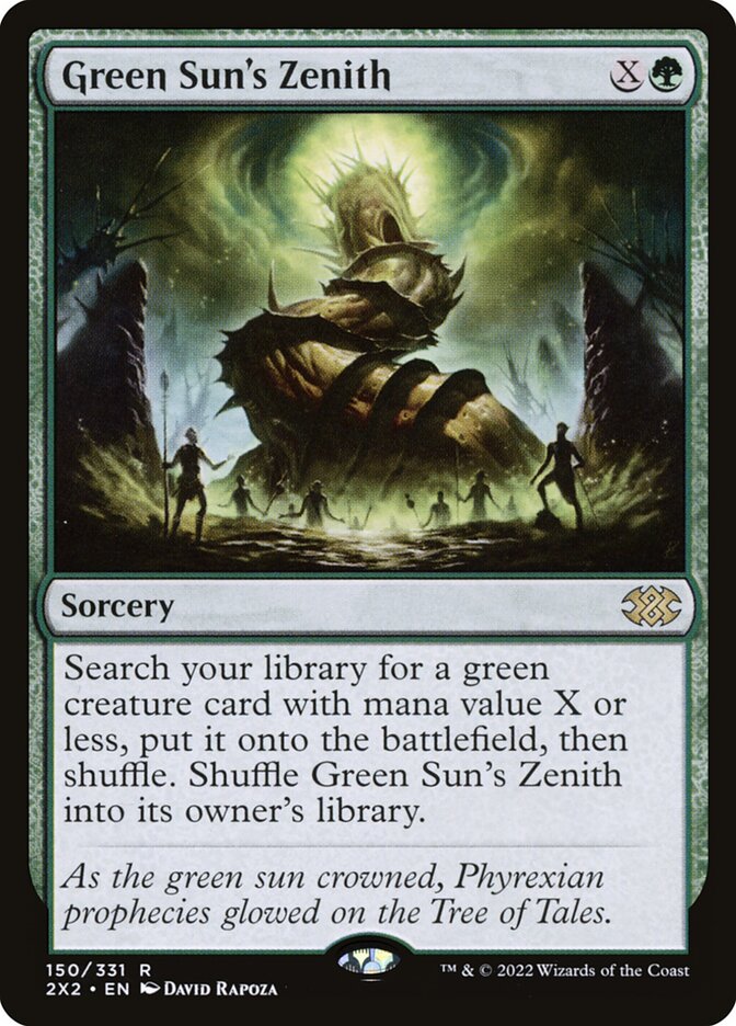 Green Sun's Zenith (Double Masters 2022) 