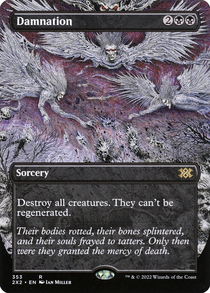 Damnation Borderless 353 (Double Masters 2022) 