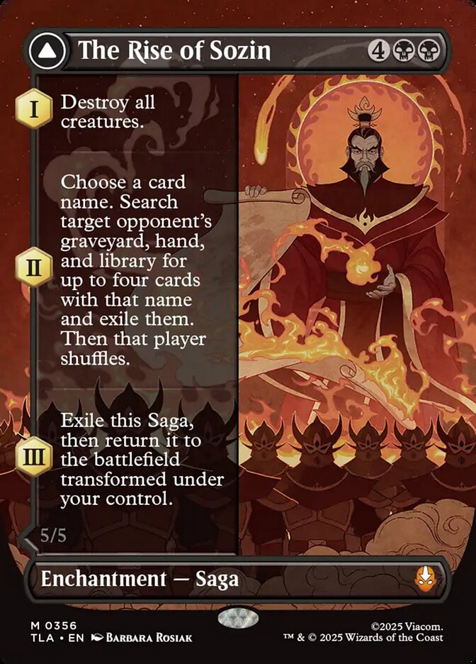 The Rise of Sozin Borderless 356 (Avatar: The Last Airbender) 