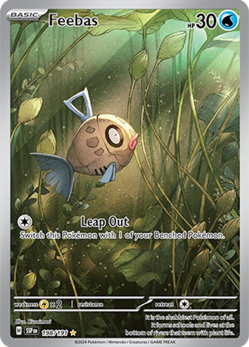 Feebas 198/191 (SV08: Surging Sparks)  - Holofoil