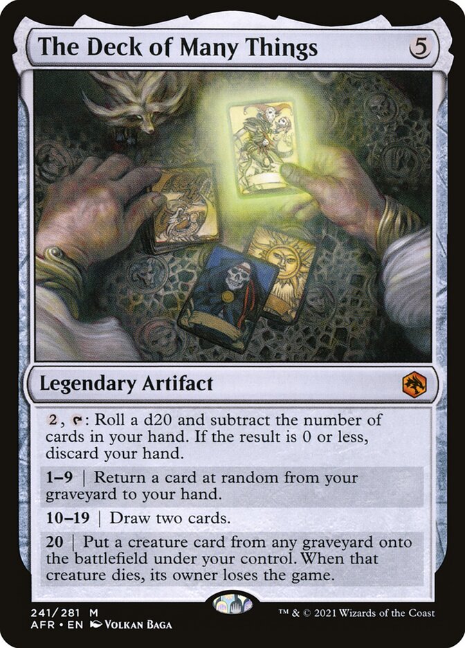 The Deck of Many Things (Adventures in the Forgotten Realms) 
