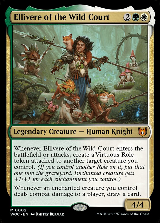 Ellivere of the Wild Court (Commander: Wilds of Eldraine)  - undefined