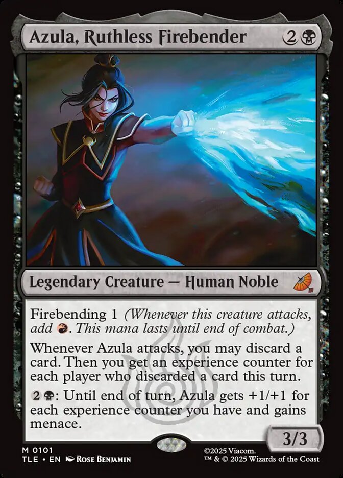 Azula, Ruthless Firebender 101 (Avatar: The Last Airbender: Eternal-Legal)  - Foil