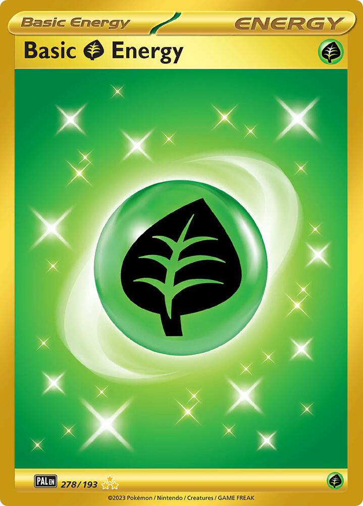Basic Grass Energy 278/193 (SV02: Paldea Evolved)  - Holofoil