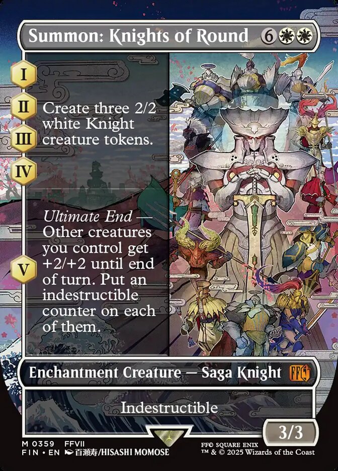 Summon: Knights of Round 359 (FINAL FANTASY)  - Borderless
