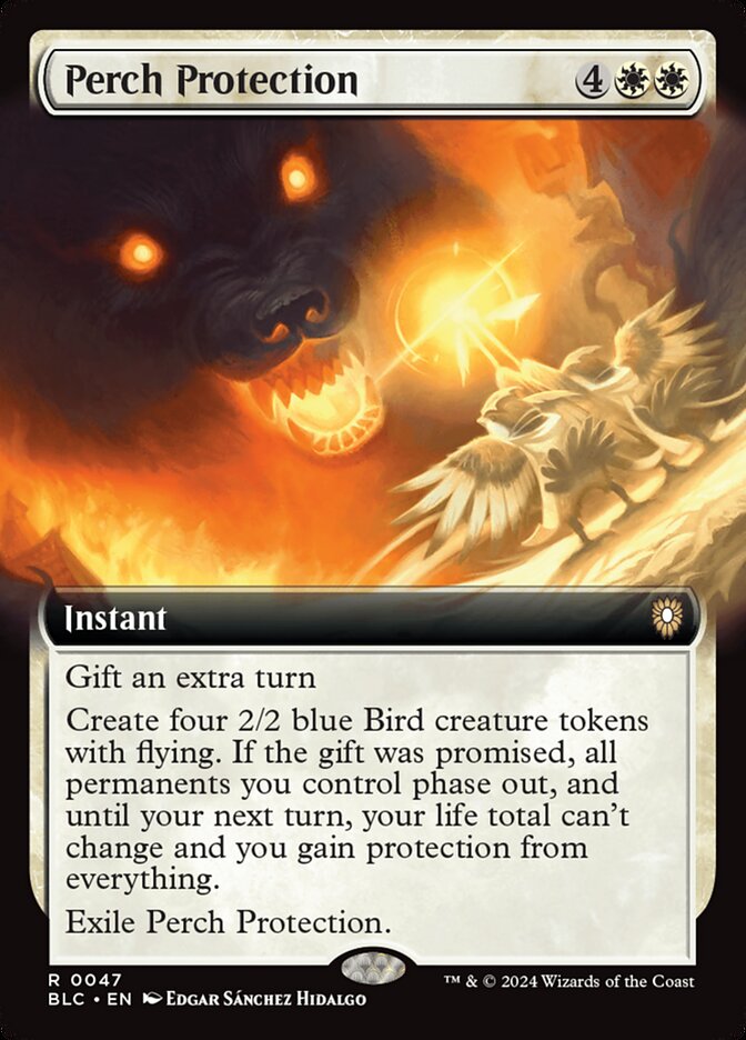 Perch Protection (Commander: Bloomburrow) 