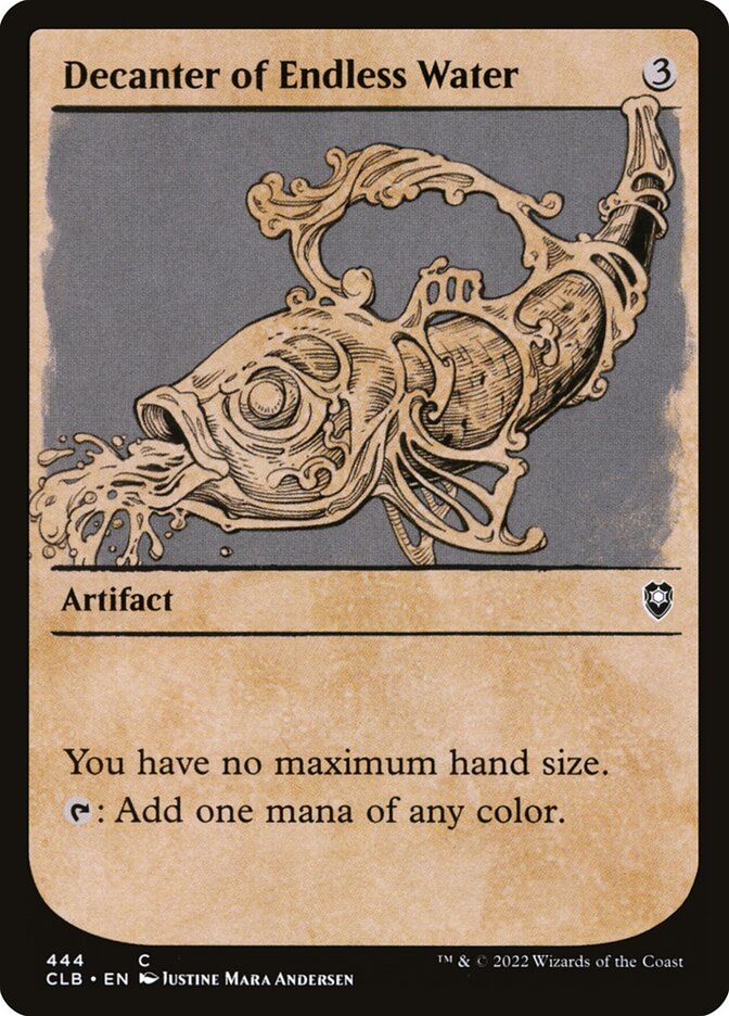 Decanter of Endless Water (Commander Legends: Battle for Baldur's Gate) 