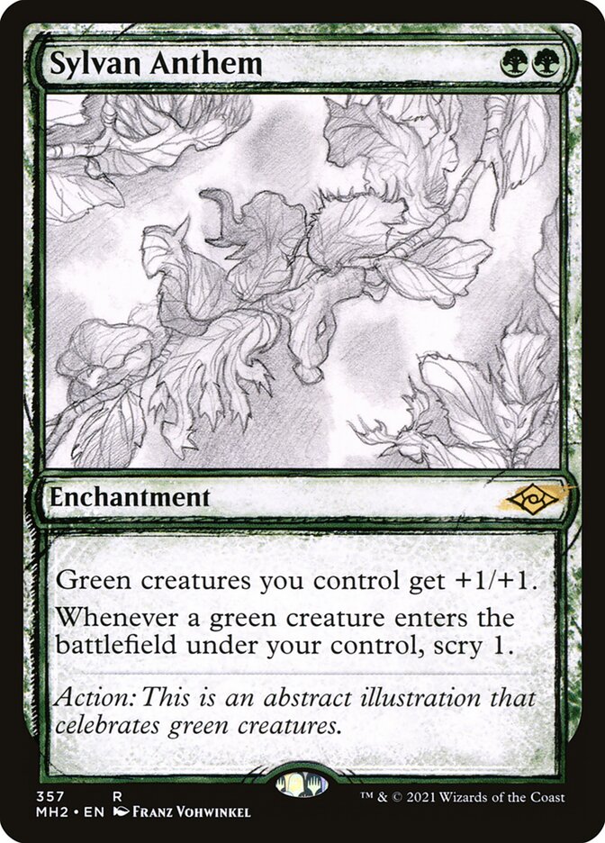 Sylvan Anthem (Modern Horizons 2) 