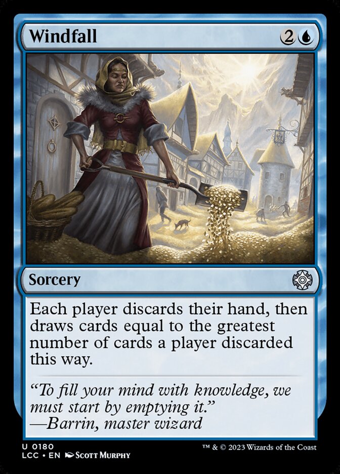 Windfall 180/370 (Commander: The Lost Caverns of Ixalan) 