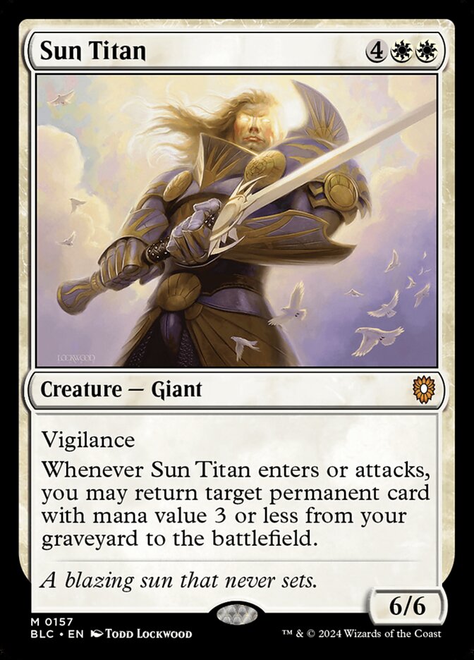Sun Titan (Commander: Bloomburrow) 