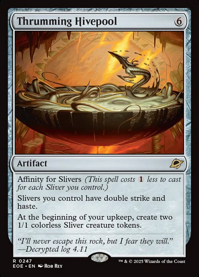 Thrumming Hivepool 247 (Edge of Eternities)  - Foil