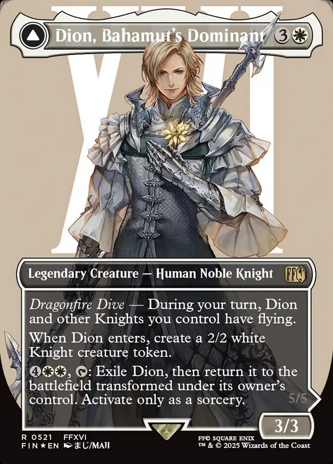 Dion, Bahamut's Dominant // Bahamut, Warden of Light (FINAL FANTASY)  - undefined