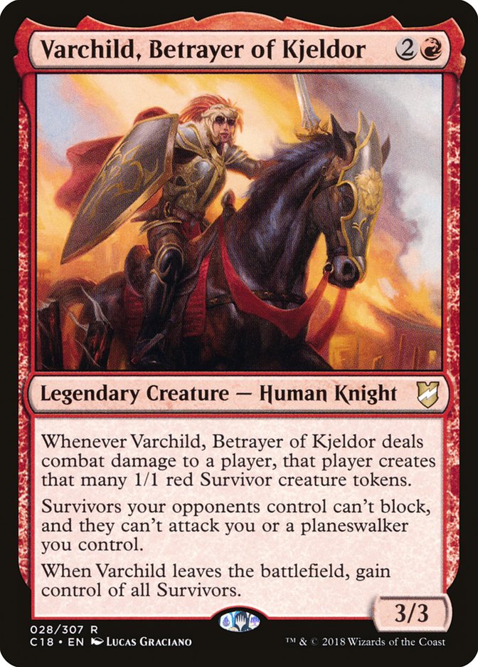 Varchild, Betrayer of Kjeldor (Commander 2018) 