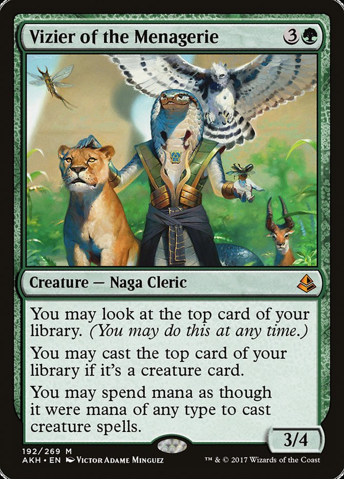 Vizier of the Menagerie (Amonkhet) 