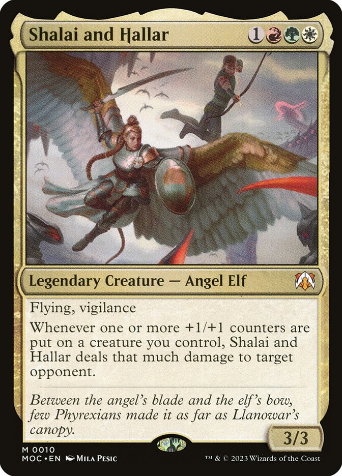 Shalai and Hallar 10/444 (Commander: March of the Machine) 