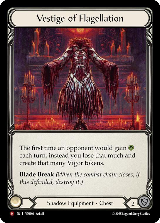 Vestige Of Flagellation (Compendium of Rathe)  - Cold Foil