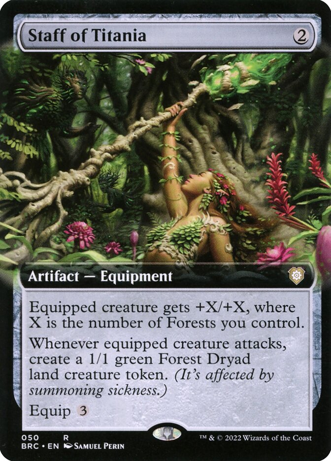 Staff of Titania (Commander: The Brothers' War) 