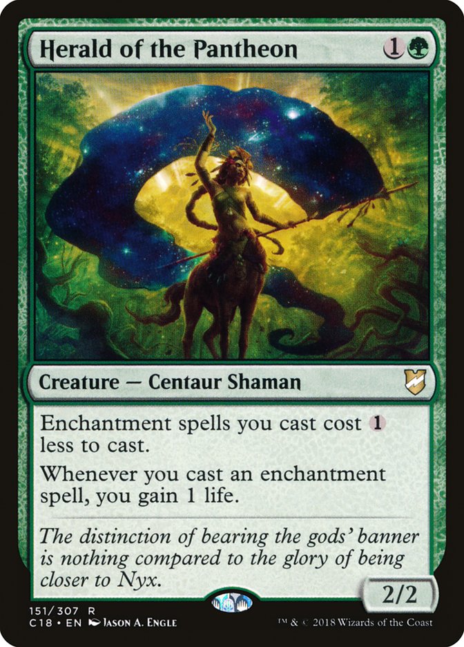 Herald of the Pantheon (Commander 2018) 