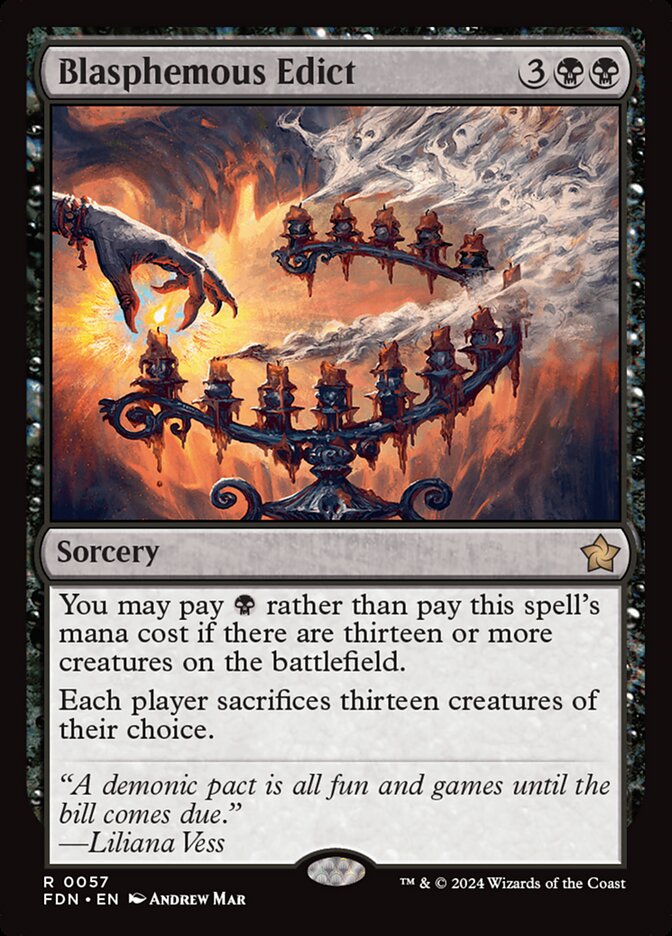 Blasphemous Edict (Foundations) 