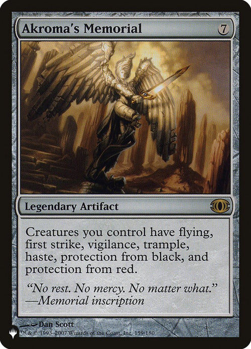 Akroma's Memorial FUT-159/5075 (The List Reprints) 