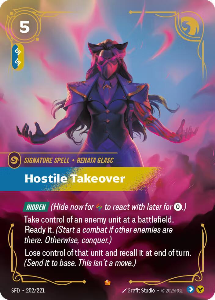 Hostile Takeover (Spiritforged)  - Foil