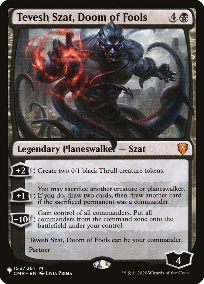 Tevesh Szat, Doom of Fools (The List Reprints) 