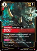 Rengar - Pouncing 25/221 (Spiritforged)  - Foil