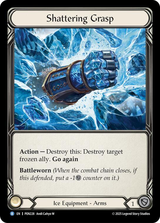 Shattering Grasp ()  - Cold Foil