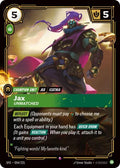 Jax - Unmatched 054/221 (Spiritforged)  - Foil