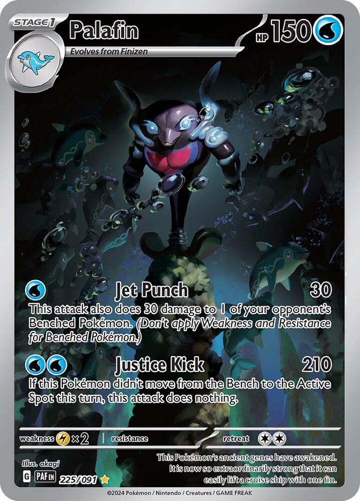 Palafin 225 091 (SV: Paldean Fates)  - Holofoil