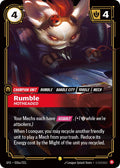 Rumble - Hotheaded 26a/221 (Spiritforged)  - Foil