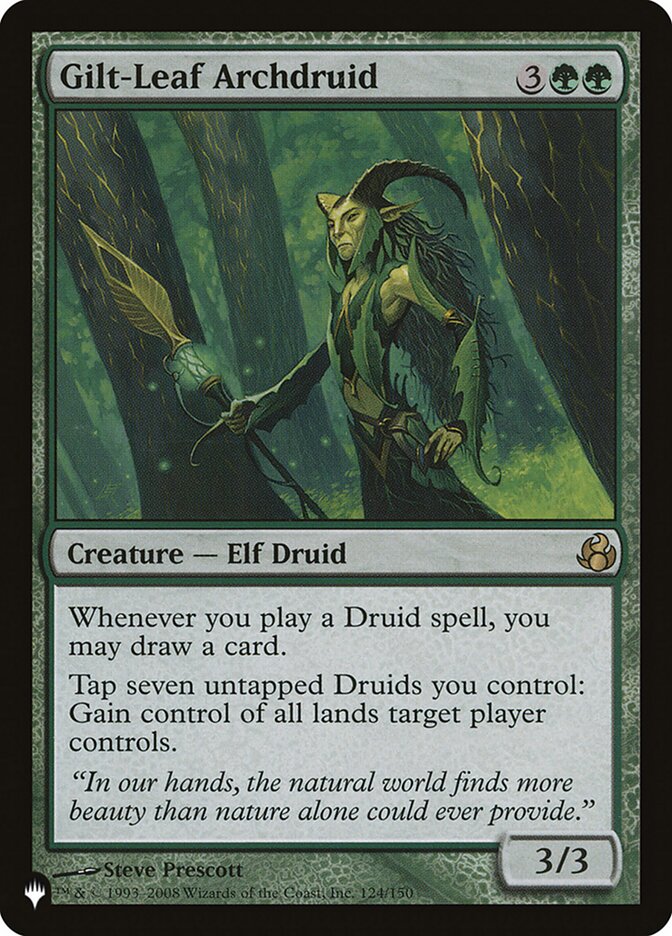 Gilt-Leaf Archdruid (The List Reprints) 