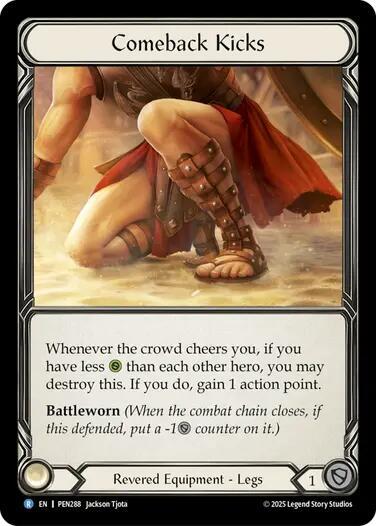 Comeback Kicks ()  - Cold Foil