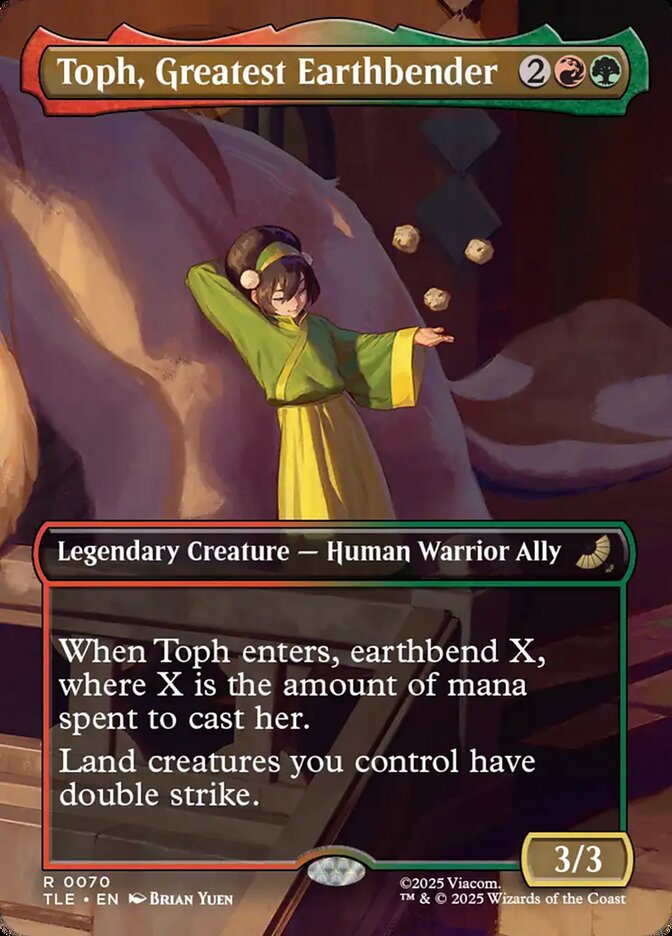 Toph, Greatest Earthbender 70 (Avatar: The Last Airbender: Eternal-Legal)  - Borderless
